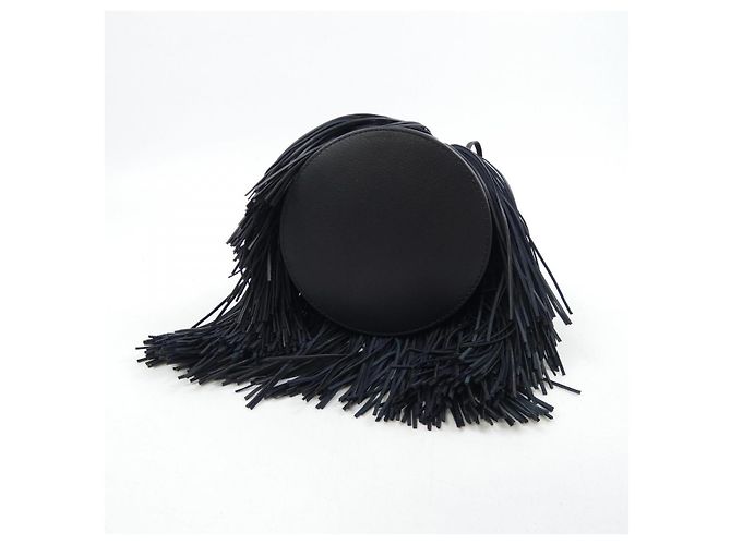 Autre Marque Mini borsa Fringe Carnival J&M DAVIDSON Nero - vista 4