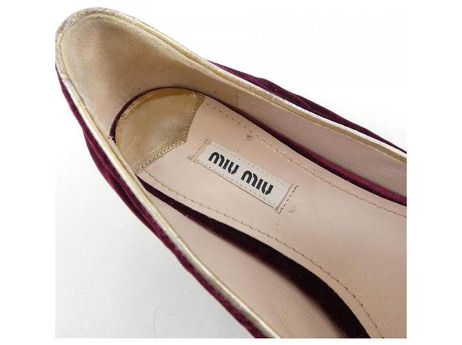 Scarpe Miu Miu Rosso - vista 6