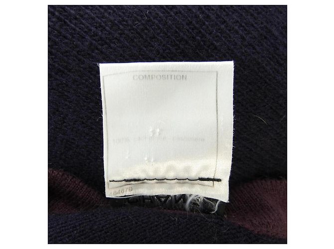 Conjunto de Cachemira Chanel P20298V01207 Azul Azul marino - vista 3