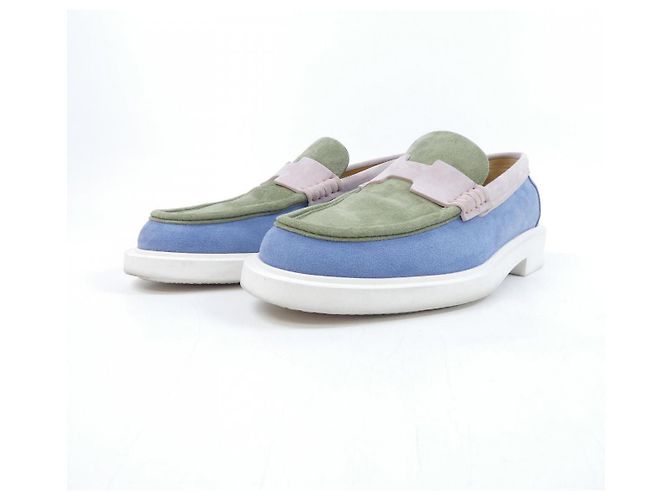 Hermès Scarpe Hermes Rosa Blu Verde - vista 3