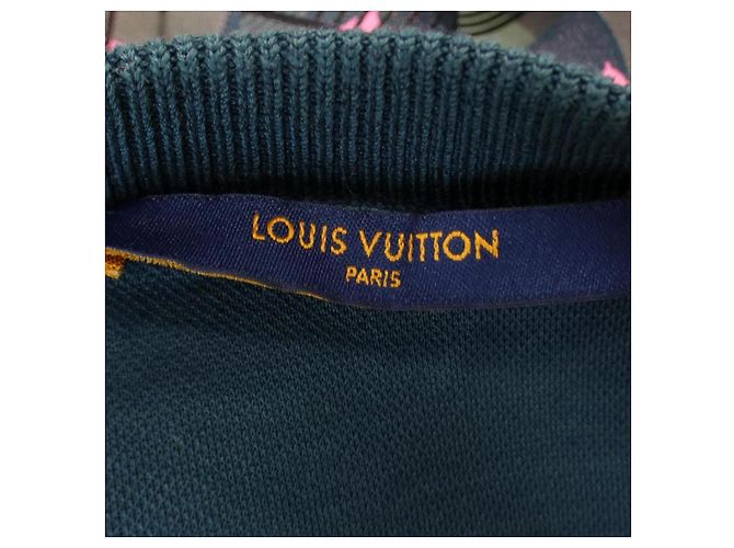 Sudadera Louis Vuitton Castaño Rosa Verde - vista 4
