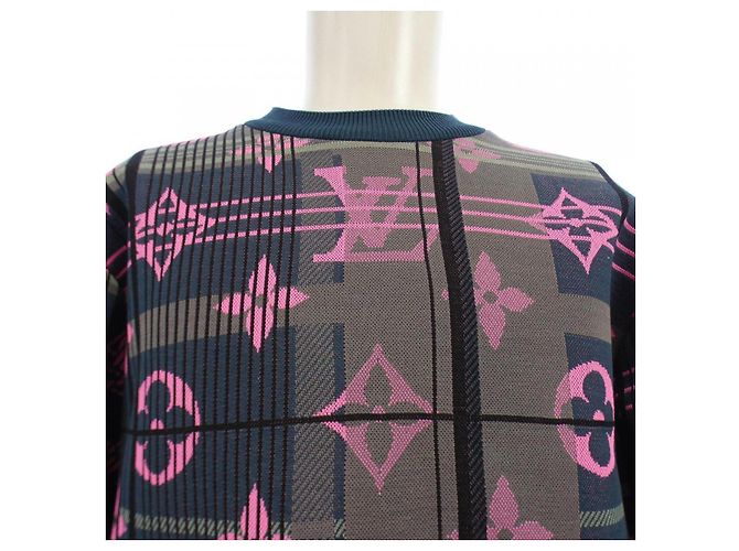 Sudadera Louis Vuitton Castaño Rosa Verde - vista 5