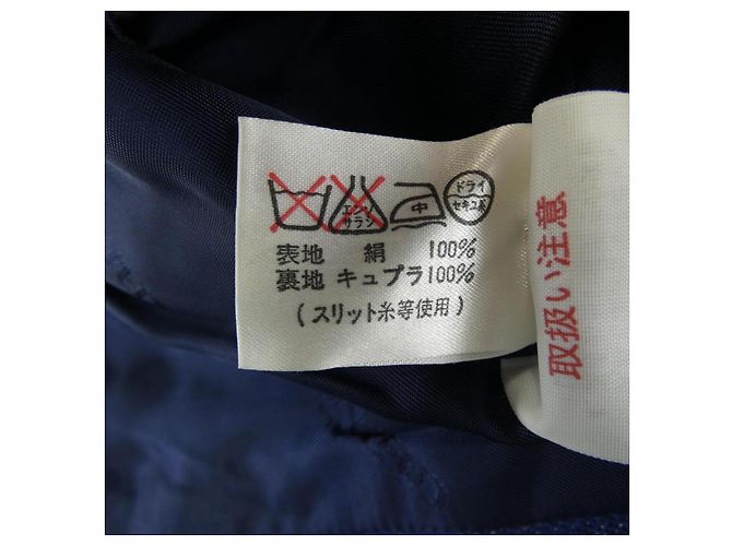 Autre Marque Chaqueta sin cuello Leonard Fashion Azul Azul marino - vista 3
