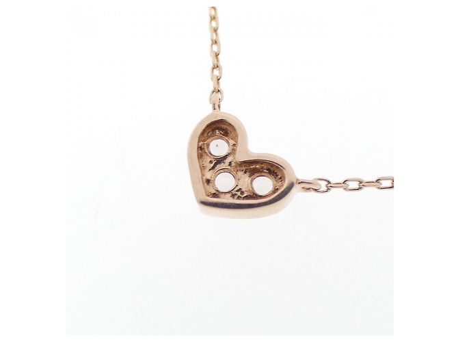 Autre Marque Collana in quarzo rosa e oro rosa K10 - vista 4
