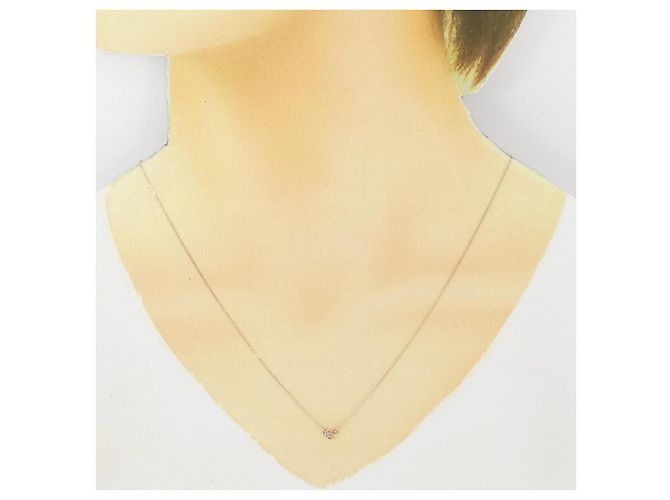 Autre Marque Collana in quarzo rosa e oro rosa K10 - vista 6
