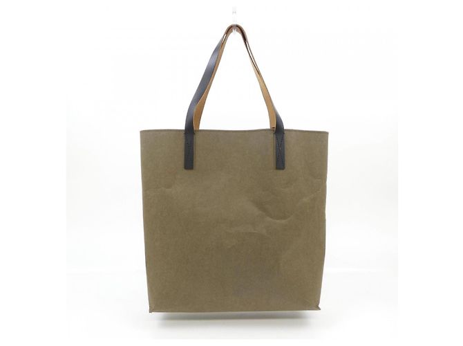 Bolso Marni Castaño Caqui - vista 3