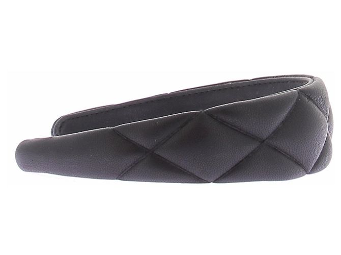 Cerchietto in pelle nero Jennifer Behr - vista 2