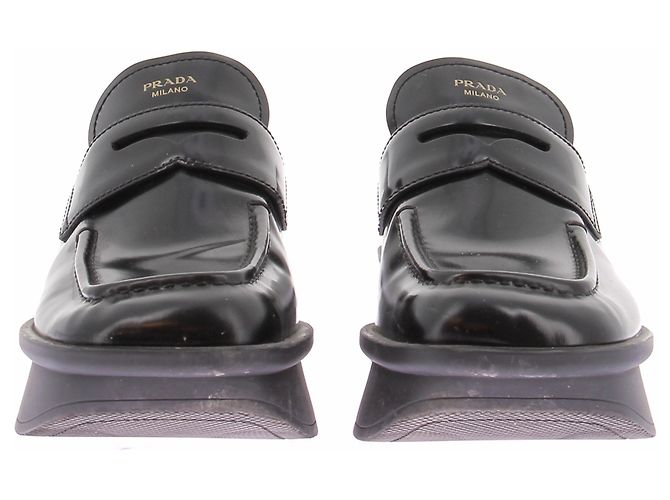 Prada Mocassini "Equal" in pelle Nero - vista 2