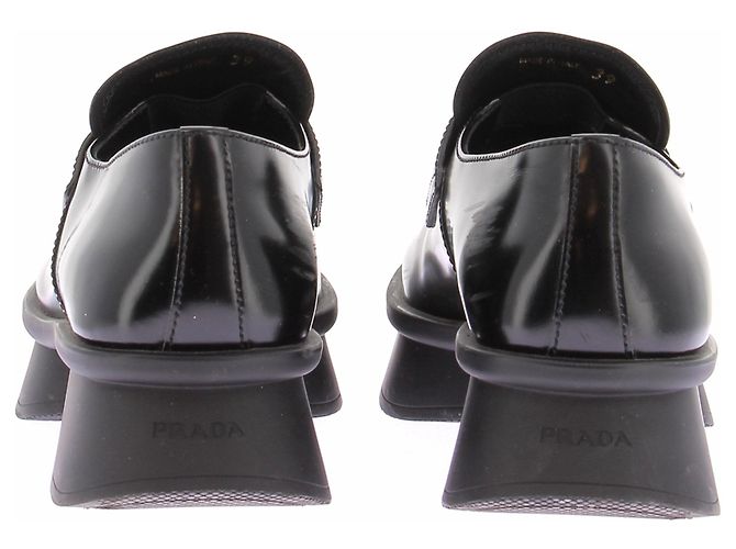 Prada Mocassini "Equal" in pelle Nero - vista 3
