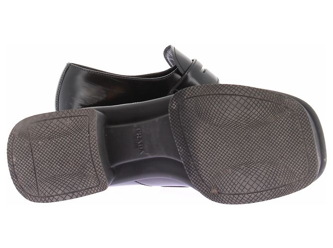 Prada Mocassini "Equal" in pelle Nero - vista 7