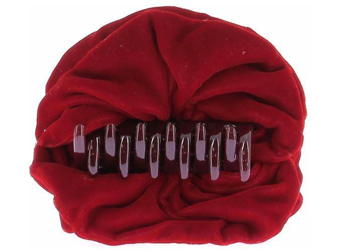 Fermaglio per capelli rosa Jennifer Behr Rosso - vista 2