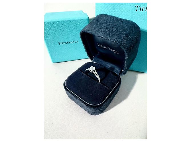 Anello di diamanti Tiffany & Co. Lucida Argento - vista 5