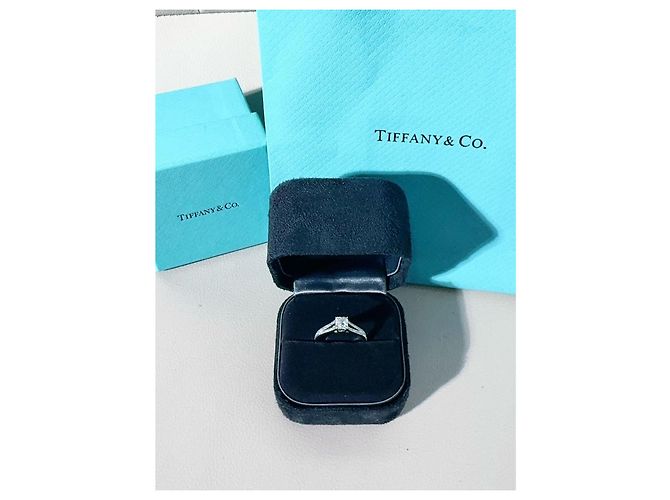 Anello di diamanti Tiffany & Co. Lucida Argento - vista 6