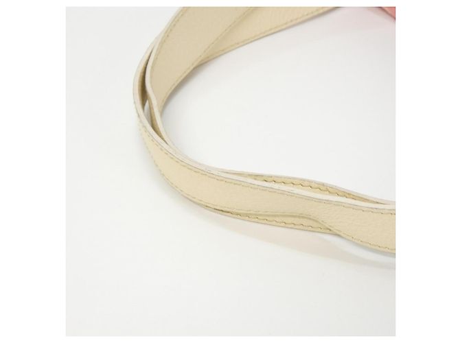 Bulgari Borsa Bvlgari Rosa e Crema in Pelle e Tela Crudo - vista 6