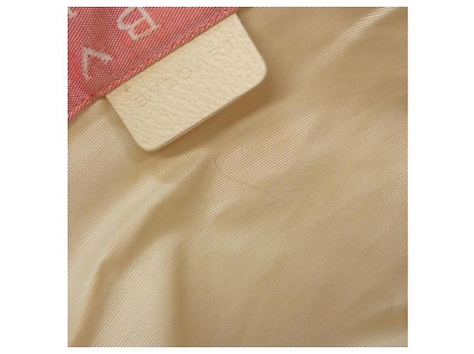 Bulgari Borsa Bvlgari Rosa e Crema in Pelle e Tela Crudo - vista 8