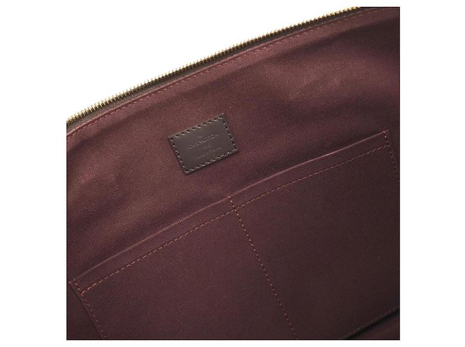 Borsa Louis Vuitton Damier Iena MM Damier ebene - vista 10