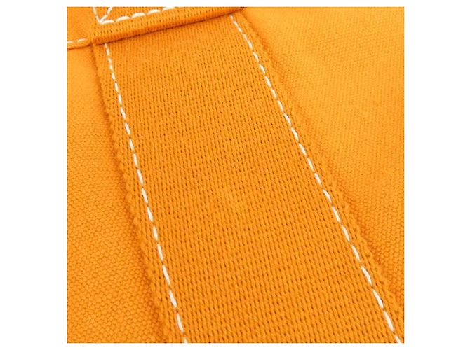 Hermès Sac à main Hermes Deauville PM Orange - vue 4