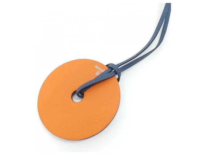Hermès Collana Hermes ROND MM 1036128 Arancione Porpora - vista 3