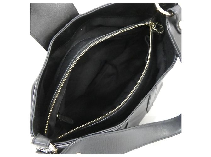 Bulgari Borsa a tracolla in pelle Bvlgari Nero - vista 10