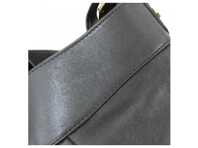 Bulgari Borsa a tracolla in pelle Bvlgari Nero - vista 4