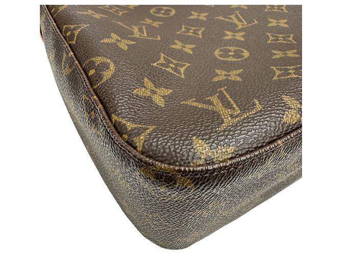 Borsa a Spalla Louis Vuitton Monogram Looping MM Marrone - vista 6