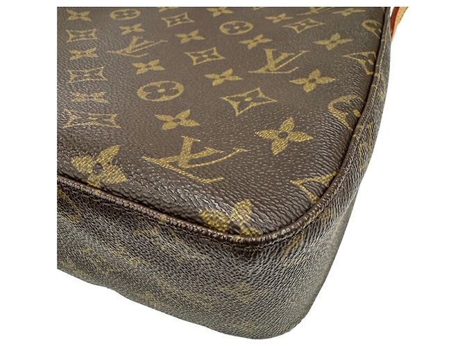 Borsa a Spalla Louis Vuitton Monogram Looping MM Marrone - vista 7