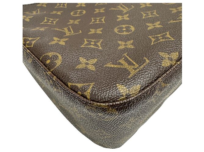 Borsa a Spalla Louis Vuitton Monogram Looping MM Marrone - vista 8
