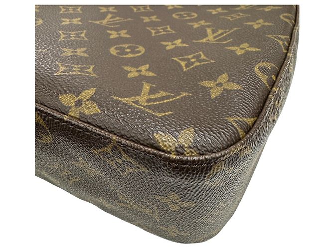 Borsa a Spalla Louis Vuitton Monogram Looping MM Marrone - vista 9