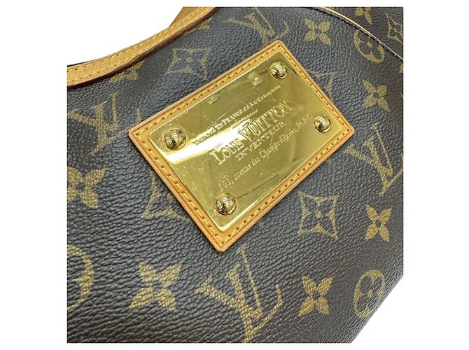 Borsa a Spalla Louis Vuitton Thames PM Monogram Marrone - vista 12