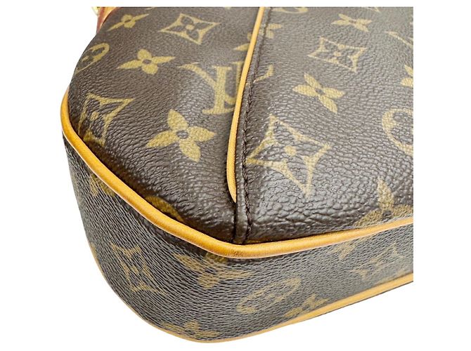 Borsa a Spalla Louis Vuitton Thames PM Monogram Marrone - vista 7
