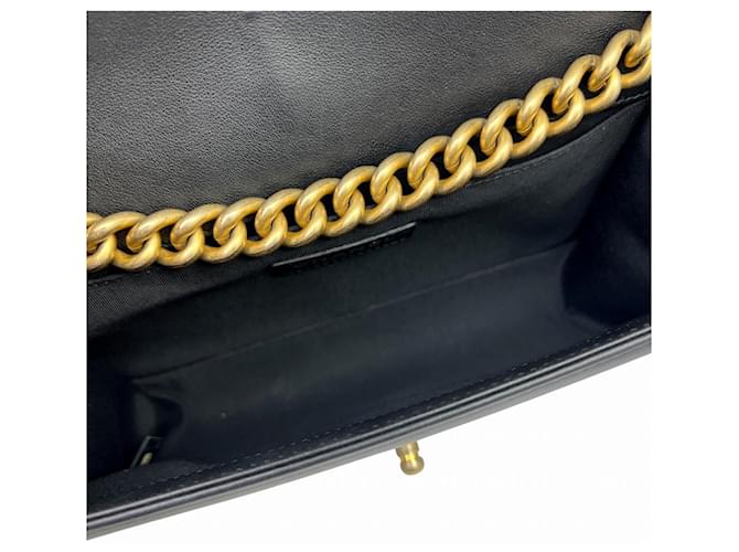 Borsa a Spalla Boy Matelassé Chanel Nero - vista 9