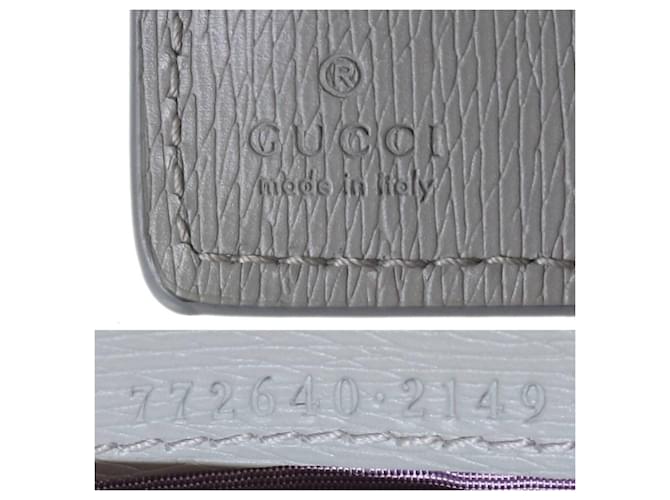 Gucci Bi-Fold Wallet Hellgrau - Ansicht 8