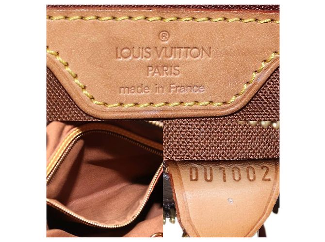 Borsa Tote Cabas Piano Louis Vuitton Marrone Monogramma - vista 10