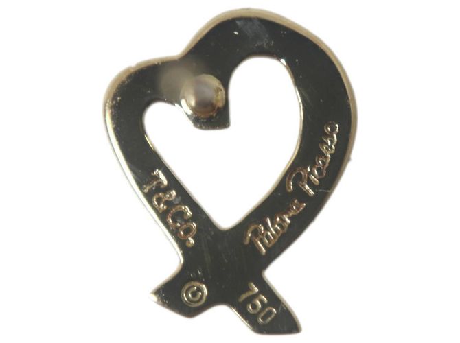 Orecchini a lobo Tiffany & Co. Loving Heart in oro 18K - vista 4