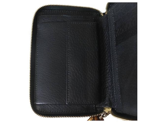 Gucci Diamante Bi-fold Wallet Schwarz Beige - Ansicht 8