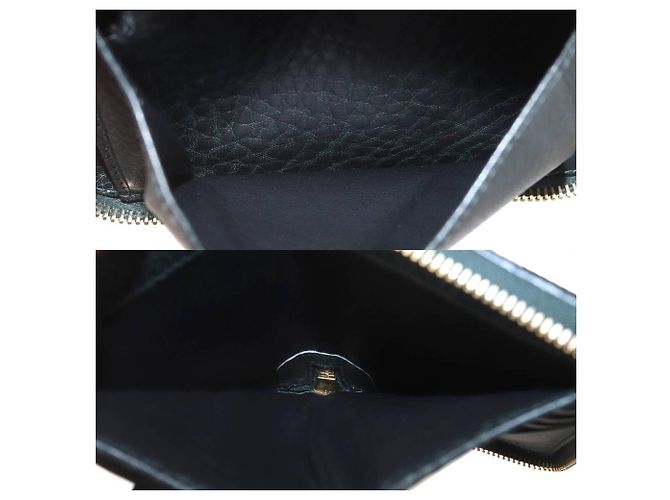 Gucci Diamante Bi-fold Wallet Schwarz Beige - Ansicht 9