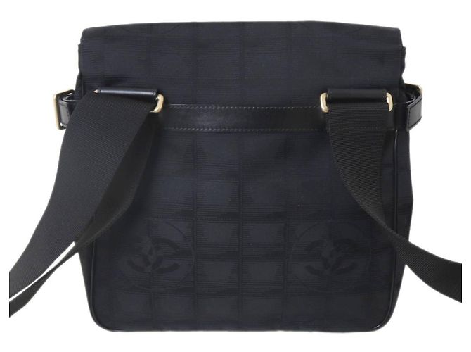 Borsa a tracolla Chanel nera - New Travel Line Nero - vista 3