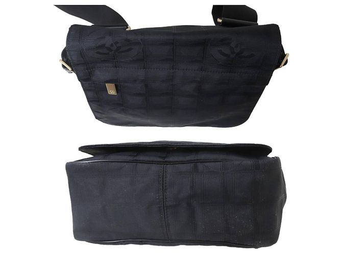 Borsa a tracolla Chanel nera - New Travel Line Nero - vista 5