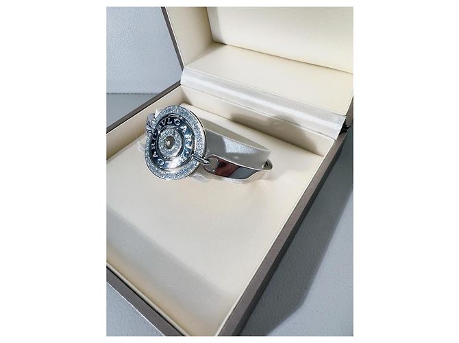 Bulgari Bracciale Bvlgari Grilia Luna in oro bianco e diamanti Argento - vista 5
