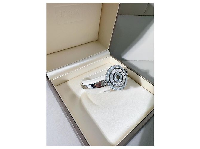 Bulgari Bracciale Bvlgari Grilia Luna in oro bianco e diamanti Argento - vista 7