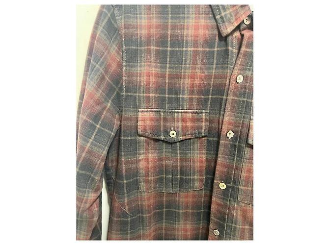 Zadig & Voltaire Camicia a quadri uomo Multicolore Bordò - vista 2