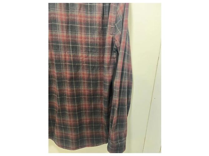 Zadig & Voltaire Camicia a quadri uomo Multicolore Bordò - vista 6