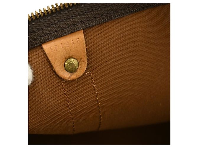 Louis Vuitton Keepall Monogram Canvas 55 Brown - view 5