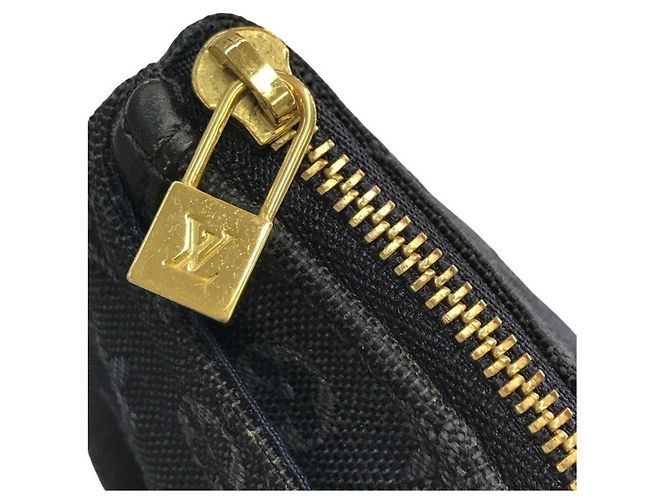 Borsa Louis Vuitton Monogram Mini Insofie Pouch Blu navy - vista 5