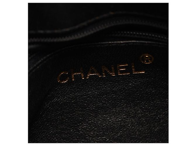 Borsa a Spalla Chanel Diamond Stitch Mini Tassel Nero - vista 4