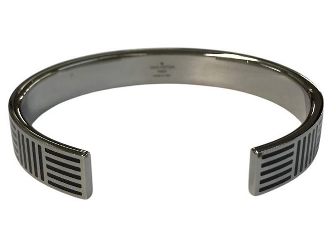 Bracciale Jonc Damier Colors Louis Vuitton Nero Argento - vista 2