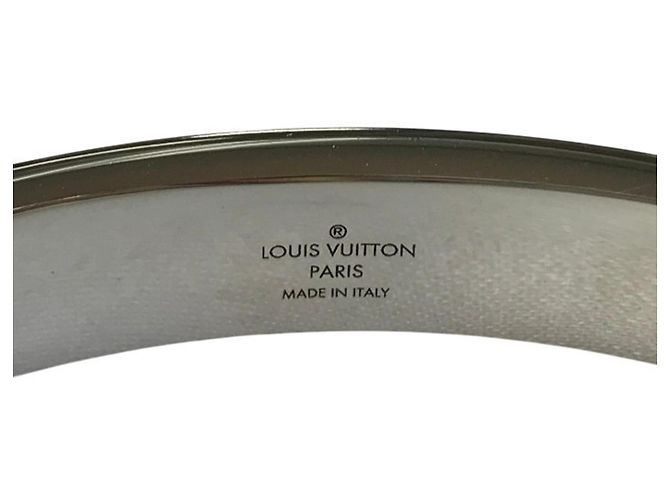 Bracciale Jonc Damier Colors Louis Vuitton Nero Argento - vista 5