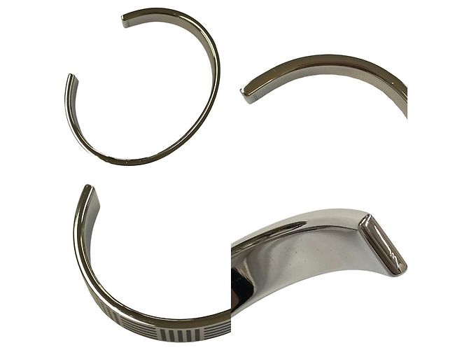 Bracciale Jonc Damier Colors Louis Vuitton Nero Argento - vista 7