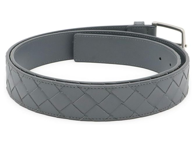 Bottega Veneta Intrecciato Ledergürtel Braun - Ansicht 3