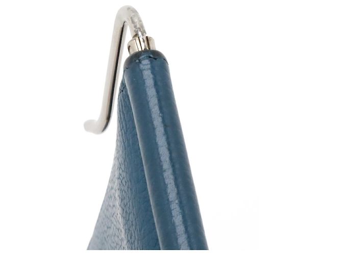 Hermès HERMES Poker Bi-fold Wallet in Peacock Blue Blau - Ansicht 9
